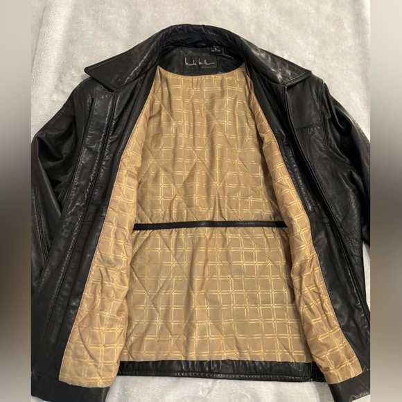 Men’s Nicole Miller Leather Jacket - Picture 3 of 7
